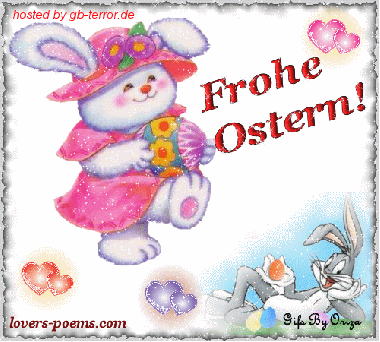 Frohe Ostern GB Bild