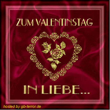 Valentines Gästebuch Bild