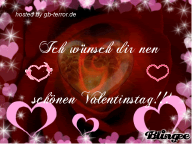 Valentines Gästebuch Eintrag