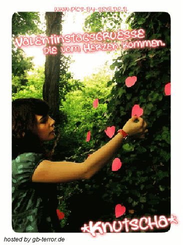 Valentinstags Gästebuch Bild