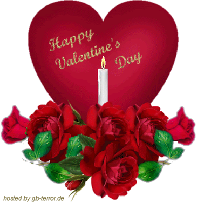 Valentinstags Gästebuchbild