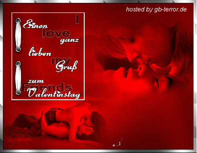 Valentinstags Gaestebuchbild