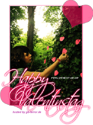 Valentinstags Gaestebucheintrag