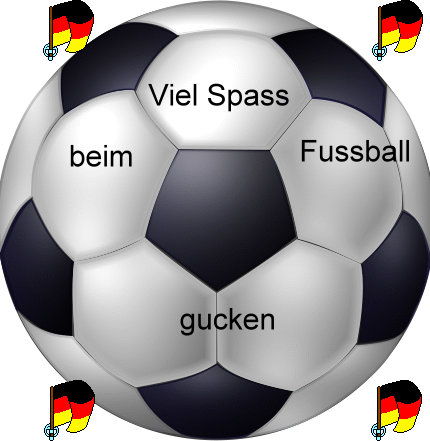 Fussball Weltmeisterschaft Bild animiert