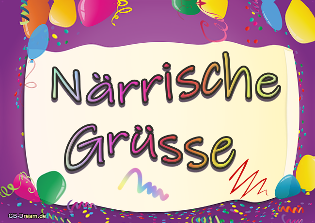 Närrische Grüsse