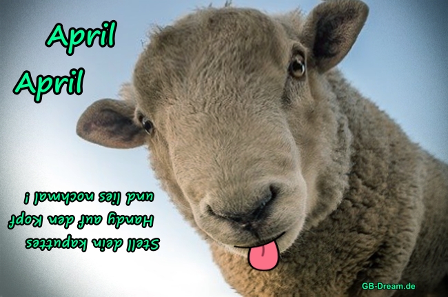 April April Handyspruch